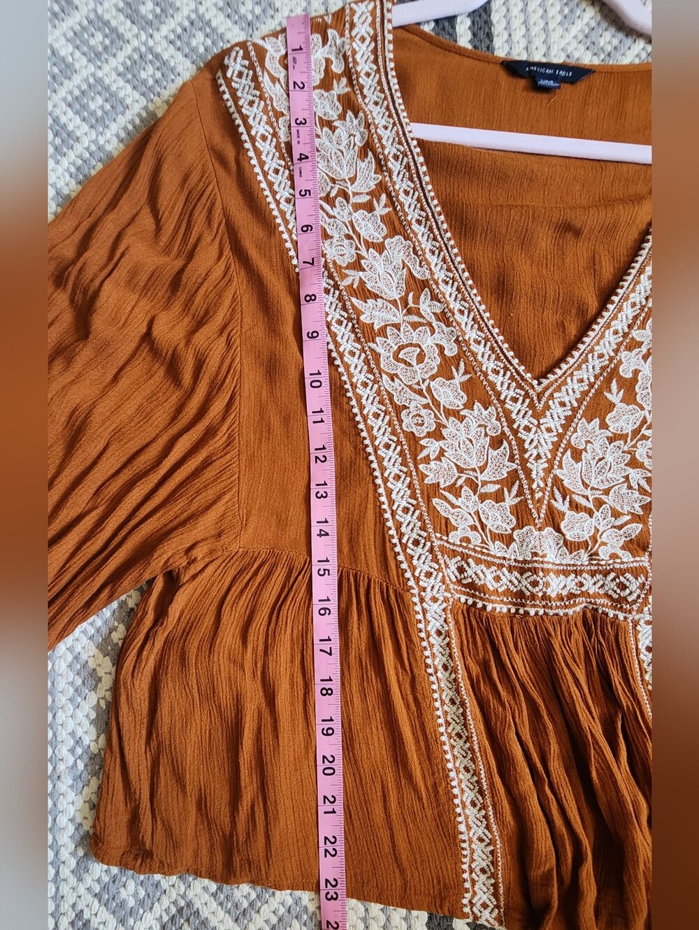 American Eagle Boho Top - Picture 10 of 11